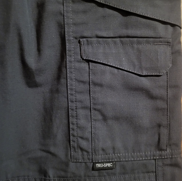 Tru Spec BDU Work Military Utility Work Ripstop Cargo Navy Pants Size 34x32 - Picture 8 of 8